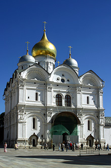 The Cathedral of the Archangel in Moscow Kremlin