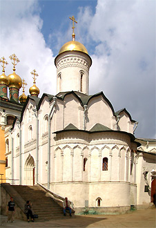 The Church of the Deposition of the Robe in Moscow Kremlin