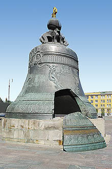 The Tsar Bell in Moscow Kremlin
