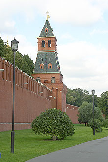 The Annunciation (Blagoveshchenskaya) Tower in Moscow Kremlin