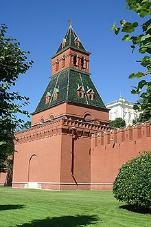 The First Nameless Tower in Moscow Kremlin