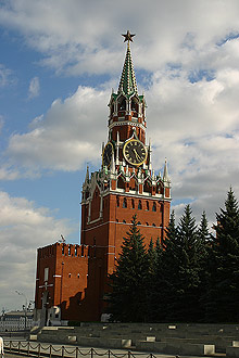 The Saviour's (Spasskaya) Tower in Moscow Kremlin
