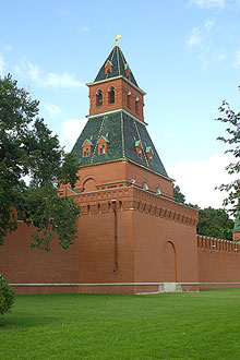 The Secret (Tainitskaya) Tower in Moscow Kremlin