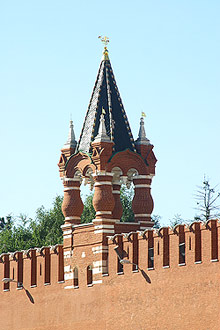 The Tsar's (Tsarskaya) Tower in Moscow Kremlin