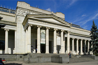 The State Pushkin Museum of Visual Art in Moscow