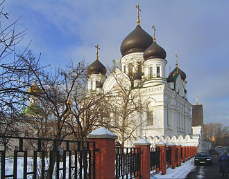 The Nikolo-Perervinsky Monastery in Moscow