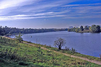 Khoroshevsky Forest Park and Serebryany Bor in Moscow
