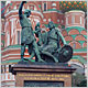The Statue of Minin and Pozharsky in Moscow Kremlin